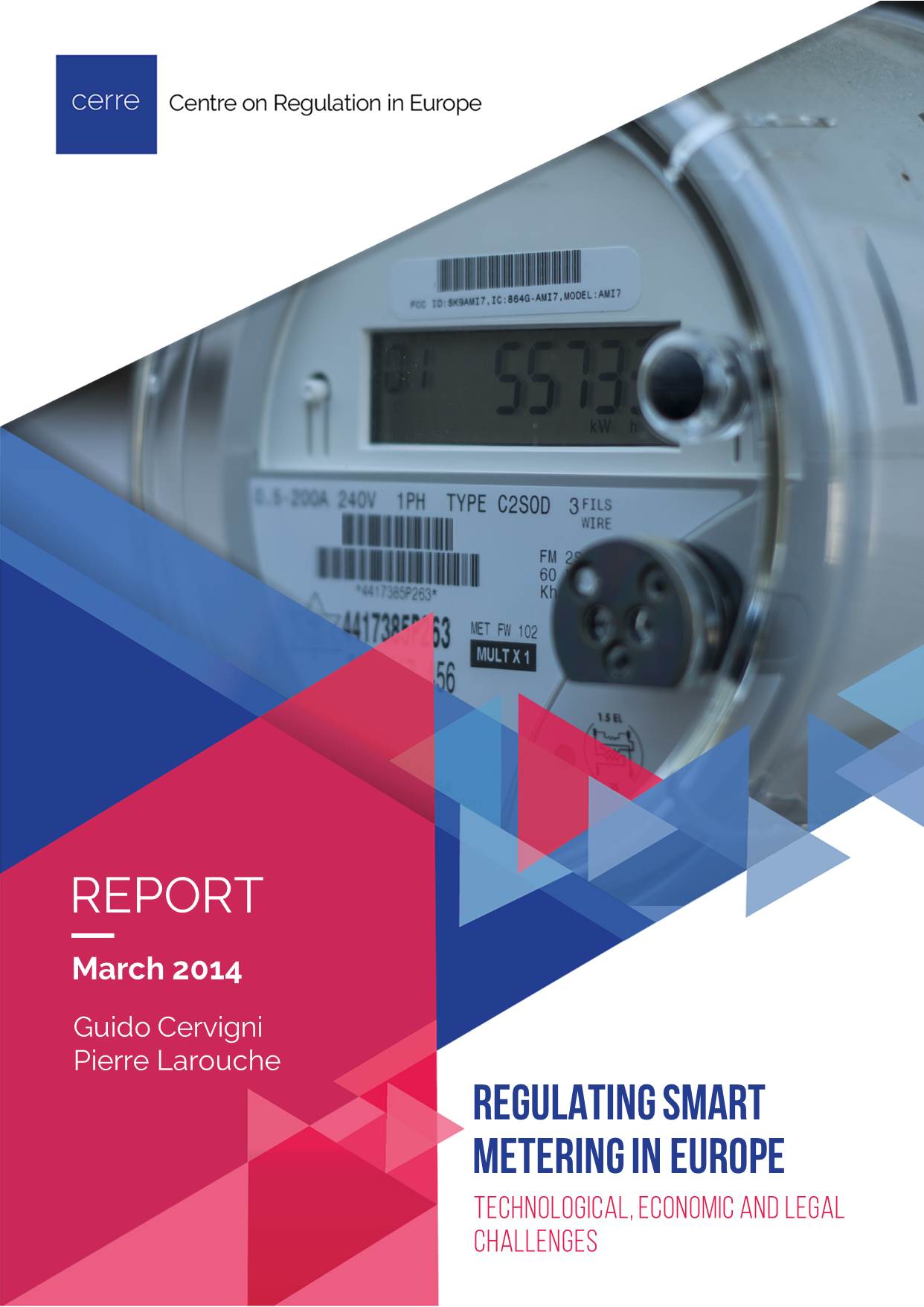 collegegeld tumor Gunst Regulating smart metering in Europe: technological, economic and legal  challenges - CERRE