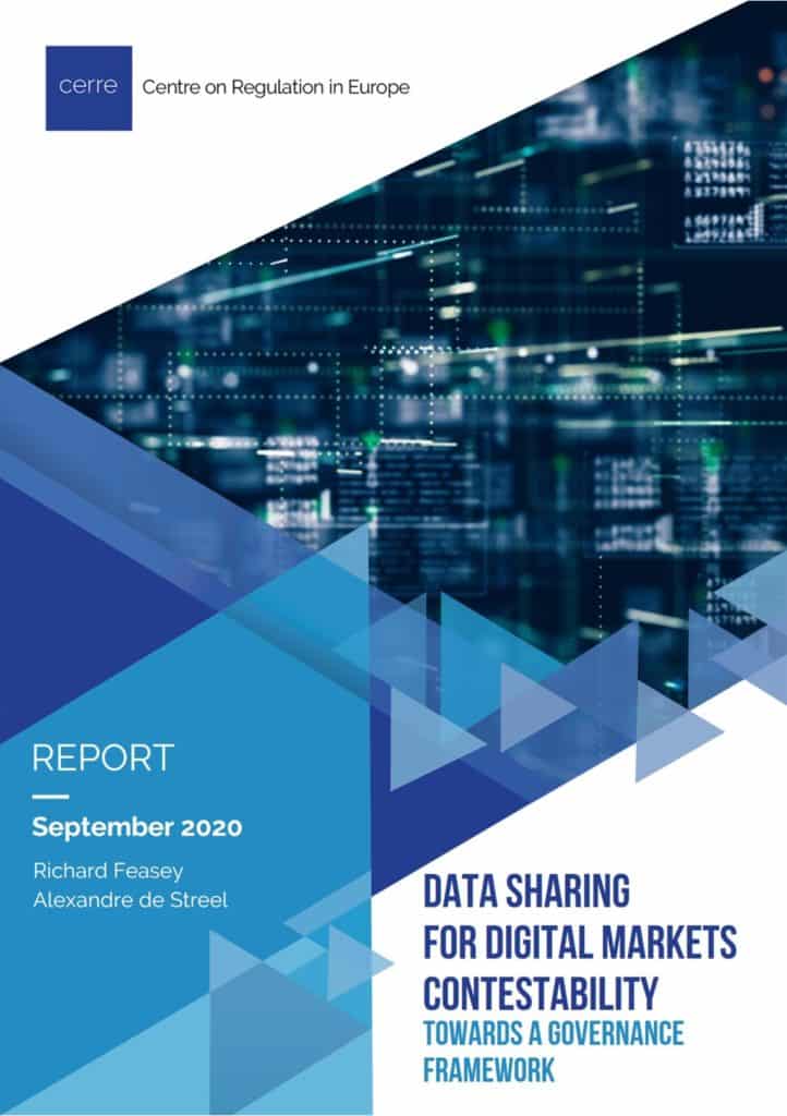 Data sharing for digital markets contestability: towards a new governance framework